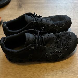 On Running Black Athletic Shoes